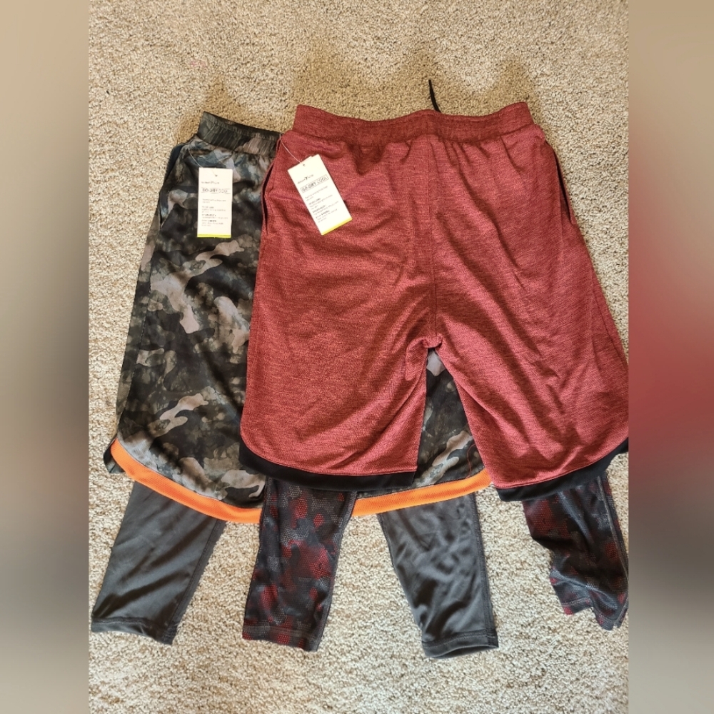 Go-Dry 2-In-1 Shorts + Base Layer